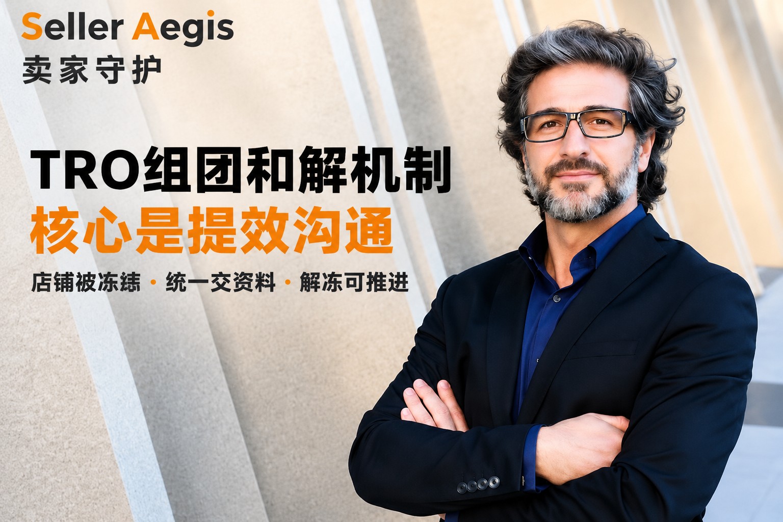 TRO组团和解机制核心是提效沟通 配图